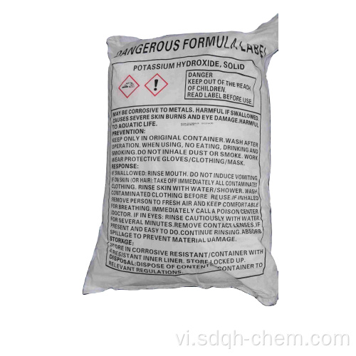KOH Cautic Potash được sử dụng trong than hoạt tính 90%